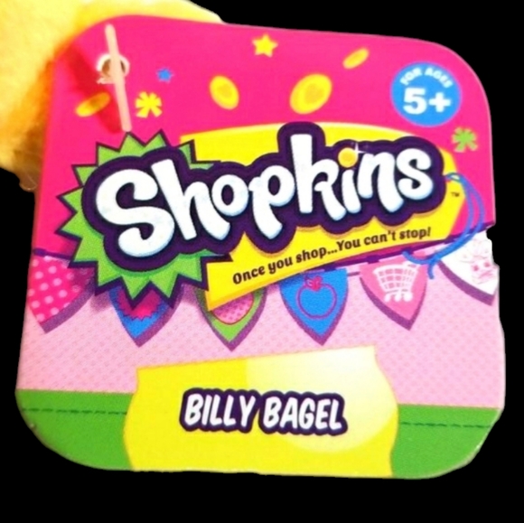 NWT 2013 SHOPKINS "BILLY BAGEL" MOOSE ENTERPRISE - Picture 5 of 7